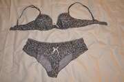 Photos de la lingerie de Corps-inn, LINGERIE LEOPARD GRISE